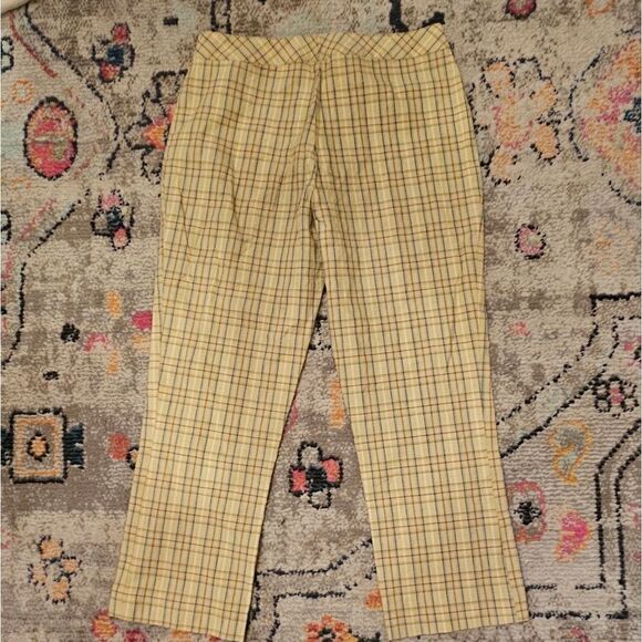 Vintage Guess flat front trouser Capri sz 10 with 25" inseam - Picture 4 of 4